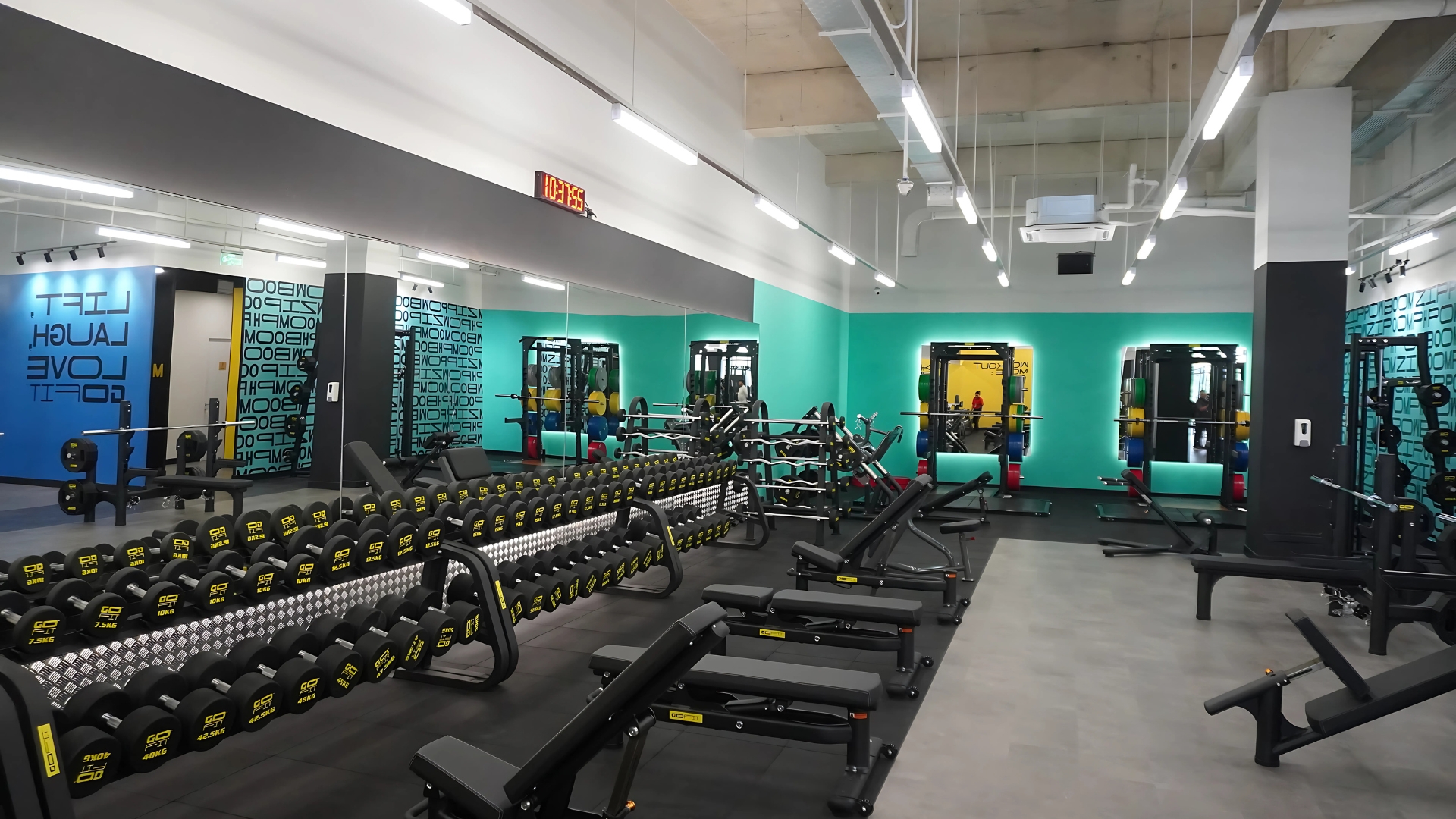 Affordable gym memberships at GoFit