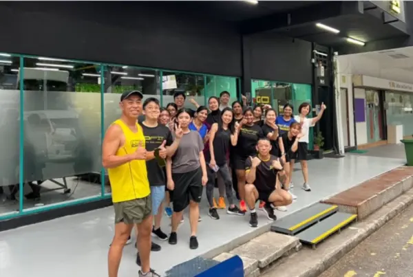 The GoFit community at GoFit Choa Chu Kang