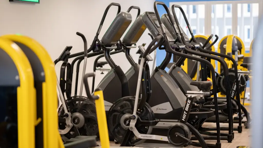 Cardio and Resistance machines at GoFit Geylang