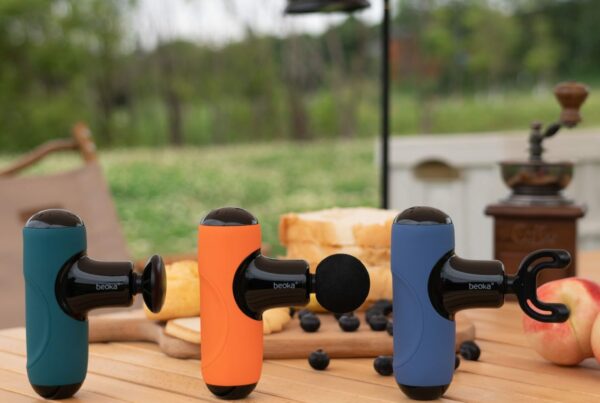Beoka Massage Guns in different colours