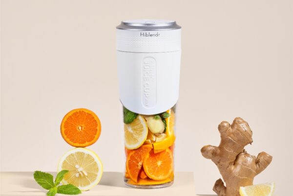 HiBlendr sleek portable blender – compact, powerful, and stylish