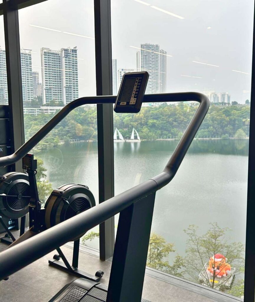 View from the Cardio Zone at GoFit Sunway Square