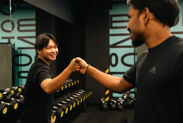 Students training at GoFit Palm Mall, a student gym in Seremban | GoFit Palm. Mall