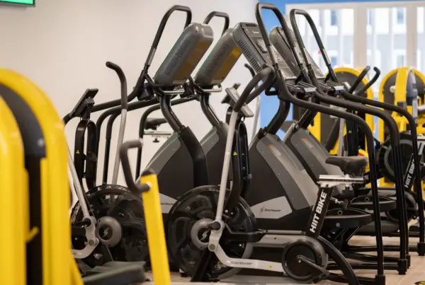Cardio and Resistance machines at GoFit Geylang