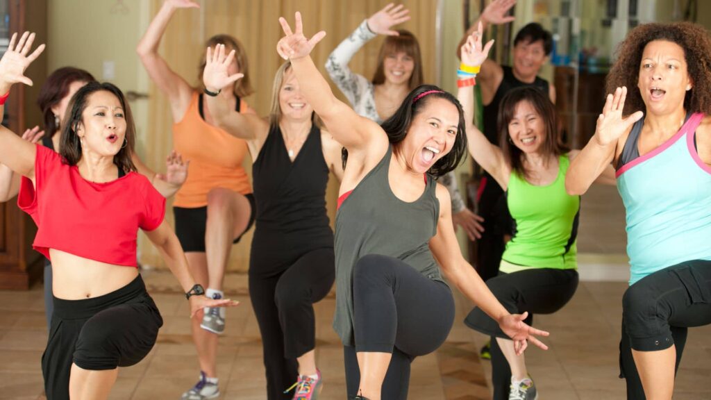 Zumba is offered at selected GoFit gyms