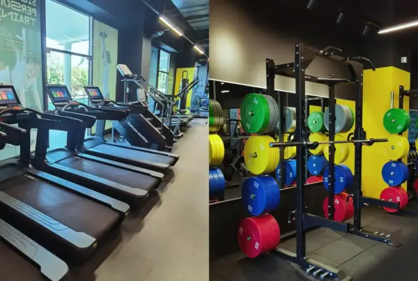 Internal photos of GoFit clubs in Malaysia