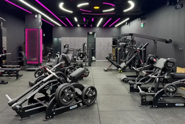 Internal view of GoFit Clementi